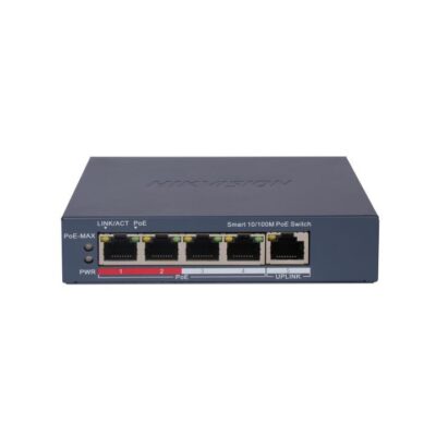 HIKVISION 4 Port Fast Ethernet Smart POE Switch