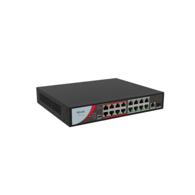 16 Port Fast Ethernet Unmanaged POE Switch