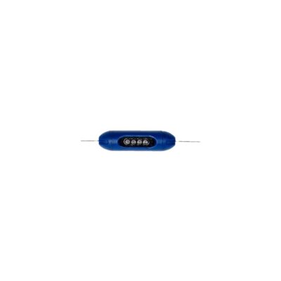 TIMED FENCE LIGHT - 	 Blue Timed Fence light Stainless Steel (Blue housing)