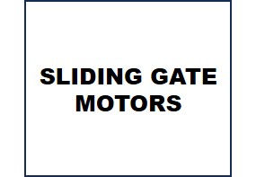 SLIDING GATE MOTORS